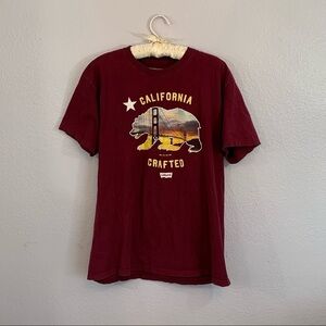 LEVIS California Crafted Graphic Tee Golden Gate